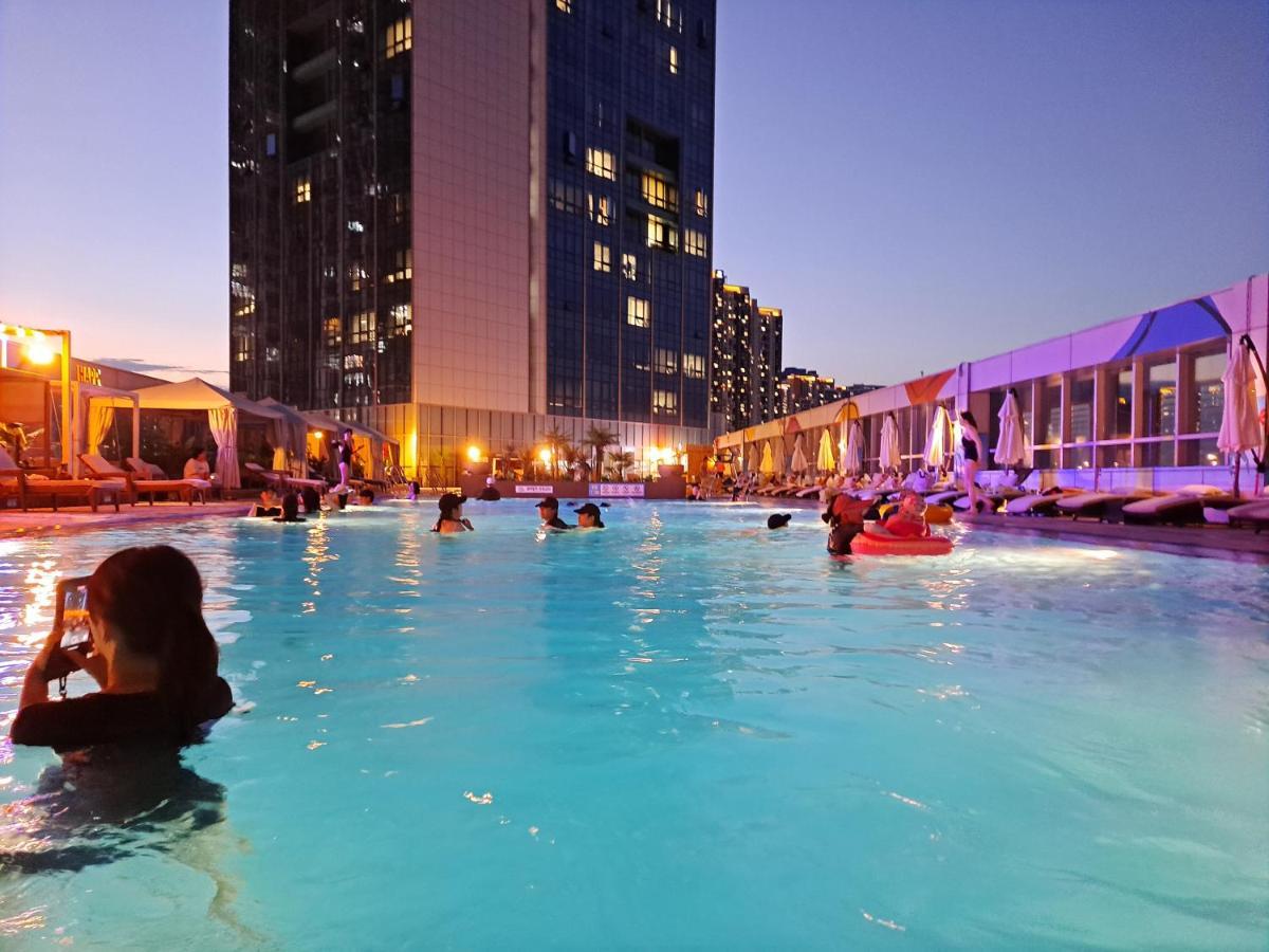 Songdo Halla Westernpark-Seaviewroom Hotel-바다전망 Incshon Kültér fotó