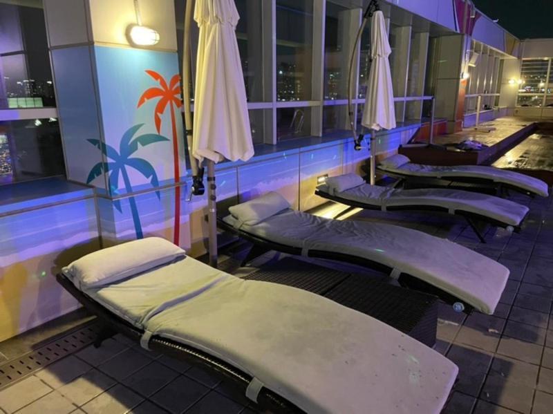 Songdo Halla Westernpark-Seaviewroom Hotel-바다전망 Incshon Kültér fotó